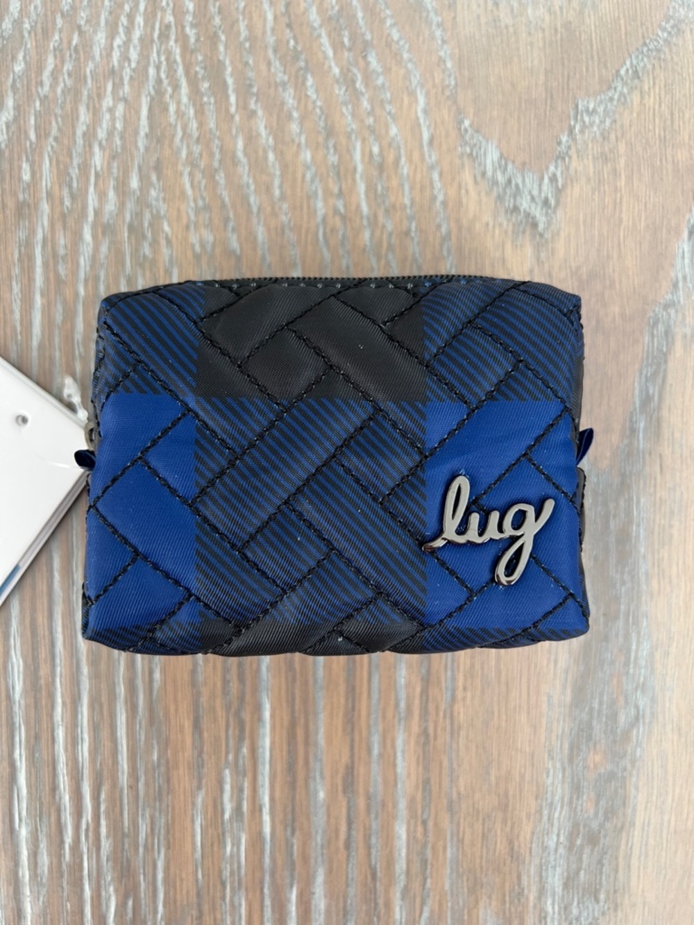 Lug Choo Choo Mini Buffalo Check Blue